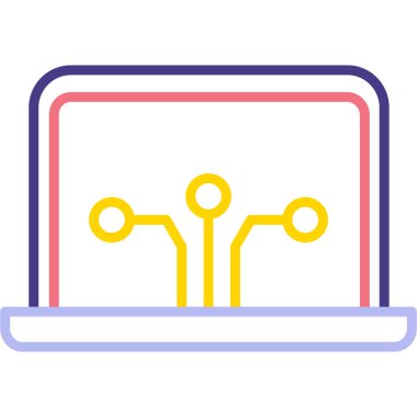 Web bağlantı vektör simgesi