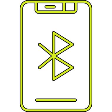 cep telefonu ikonu vektör illüstrasyonu