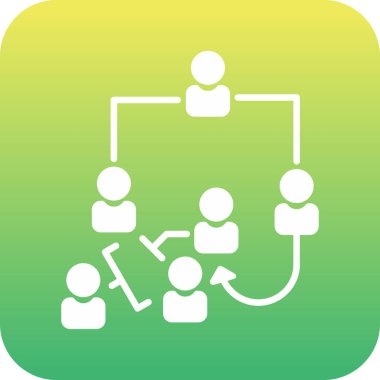 Benzersiz sosyal paylaşım vektör simgesi