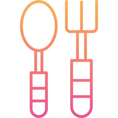 Bir mutfak aletinin vektör çizimi