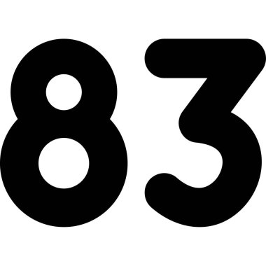 938 numara ikonunun vektör illüstrasyonu. beyaz arkaplanda izole