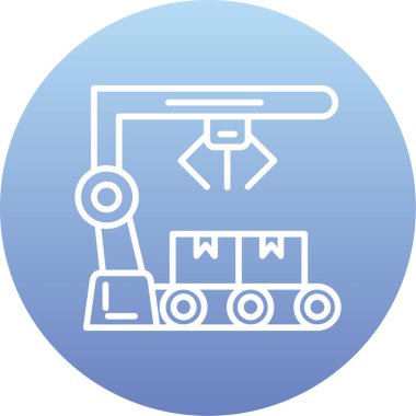 tren. Web simgesi basit illüstrasyon