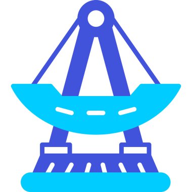 Tekne. Web simgesi basit illüstrasyon