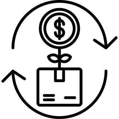 para simgesi, vektör illüstrasyonu