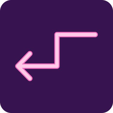 Ok simgesi. Kara simgesi için işaretleyici navigasyonu.