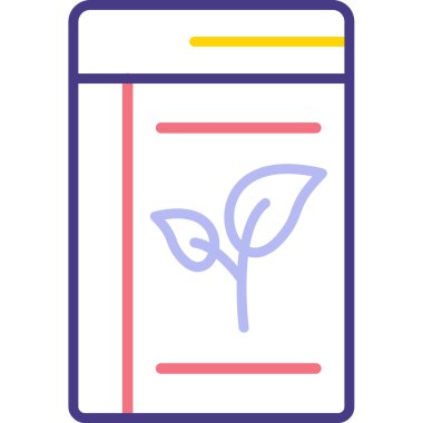 çiçek simgesi vektör illüstrasyonu