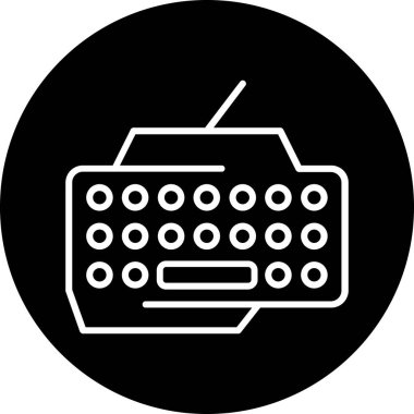 Radyo. Web simgesi basit tasarım