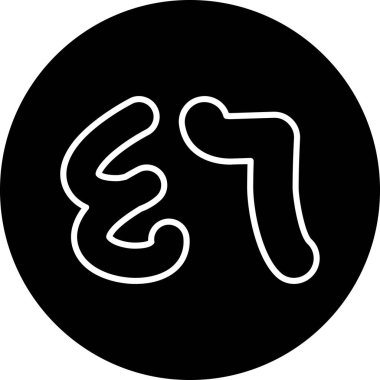 Vektör illüstrasyonu, simge ögesi arkaplanı