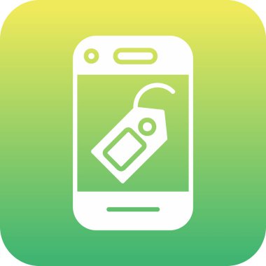 Alışveriş. Web simgesi basit illüstrasyon