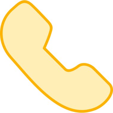 Telefon ikonunu ara. Web için telefon vektör simgelerinin özet çizimi