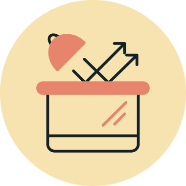 Seo simgesinin vektör illüstrasyonu