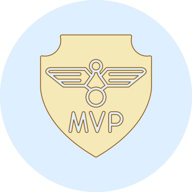 Ödüller ya da birincilik için altın rozet