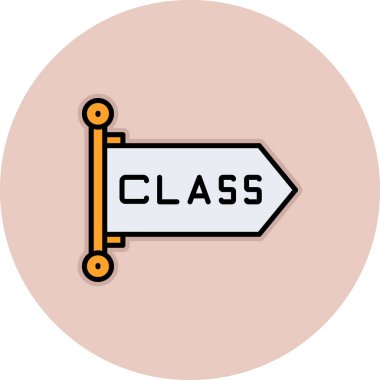 okul simgesi vektör illüstrasyonu