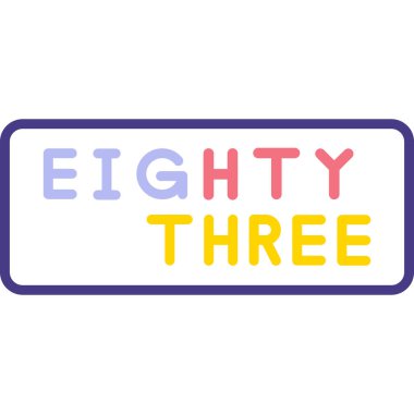 Renkli numara üç, numara altı.