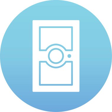 Kamera. Web simgesi basit tasarım