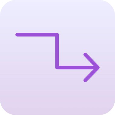 ok simgesi vektör illüstrasyonu