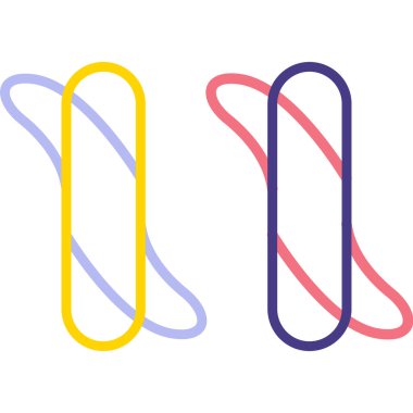 Modern b 'nin vektör illüstrasyonu eksik simgesi