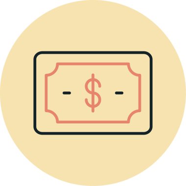 Kredi kartı simgesinin vektör çizimi