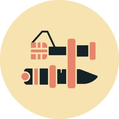 Modern oto tamir simgesinin vektör illüstrasyonu