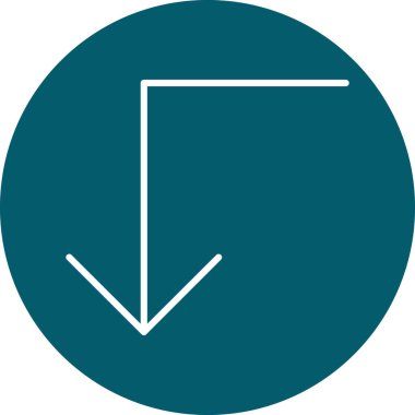 Ok simgesi. vektör illüstrasyonu