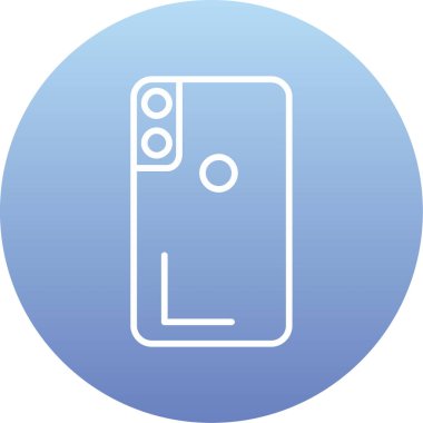 Modern b 'nin vektör illüstrasyonu eksik simgesi