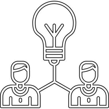 ampul ışık fikir simgesi