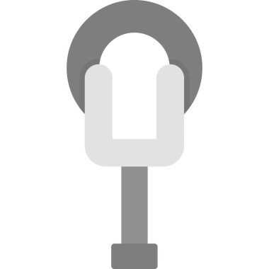 mikrofon simgesi, basit illüstrasyon