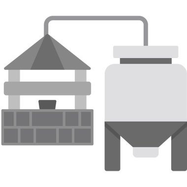 ev ve bahçe vektör simgesi