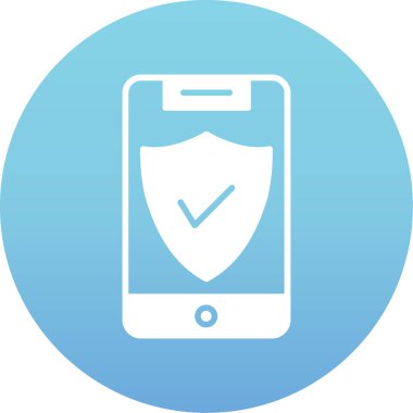 kalkan ikon vektör illüstrasyonu