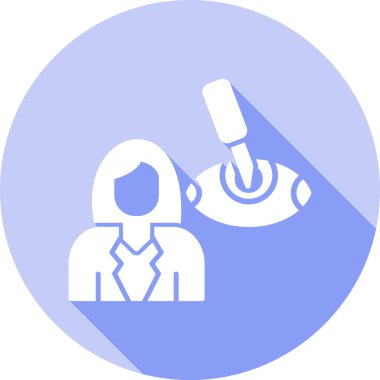 Kadın simge vektör çizim