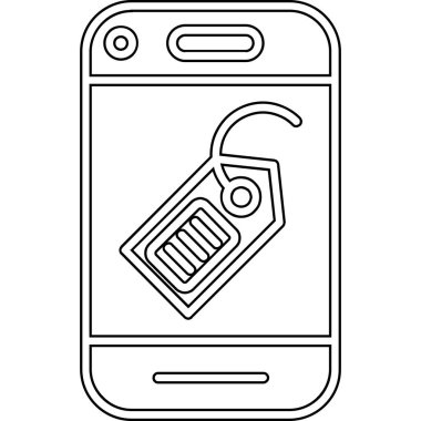 wifi sembolü çizimi olan akıllı telefon aygıtı