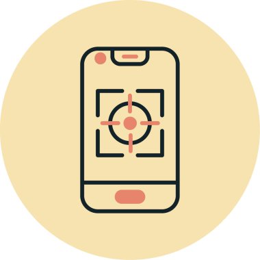 seo modern simgesinin vektör illüstrasyonu