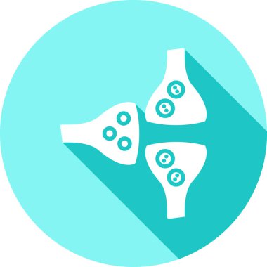 covid 19 testi, virüs simgesi, koronavirüs simgesi biçimi, düz tasarım vektörü