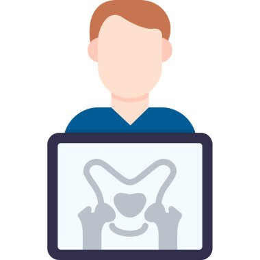 Ultrason tarama vektörü olan doktor