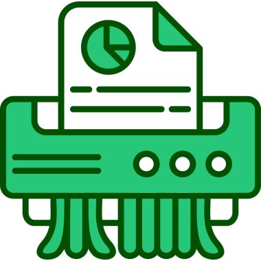 Belge. Web simgesi basit illüstrasyon