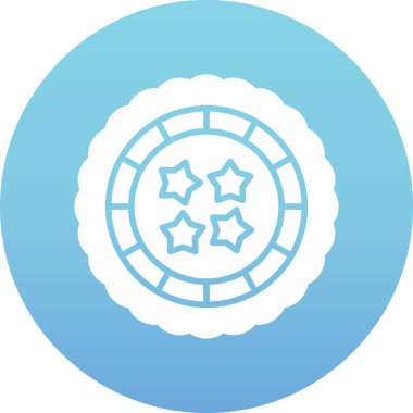 Gıda simgesinin vektör illüstrasyonu