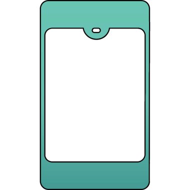 boş etiketli akıllı telefon