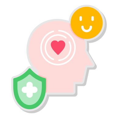 Dövme stili açık asma kilidi olan bir kalp stili.