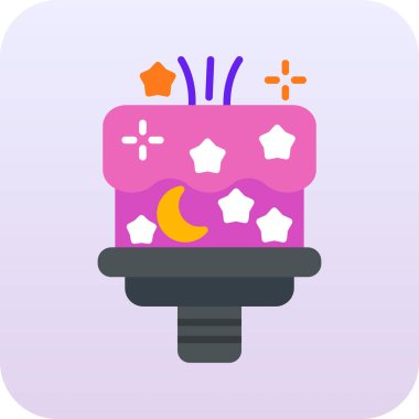 Vektör illüstrasyonu, simge ögesi arkaplanı