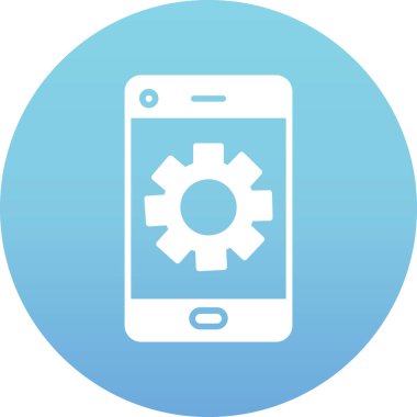 vektör cep telefon simgesi