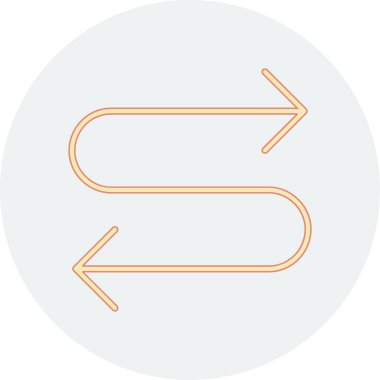 ok simgesinin vektör illüstrasyonu