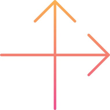 Oklar. Web simgesi basit illüstrasyon