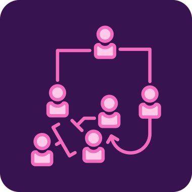 İnsan simgesinin vektör illüstrasyonu