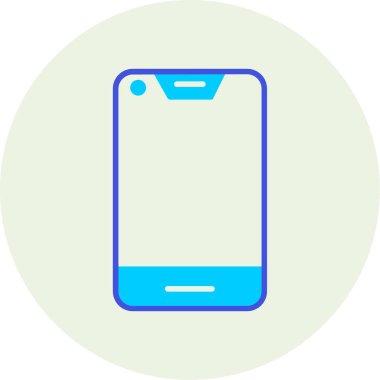 Akıllı telefon. Web simgesi basit tasarım