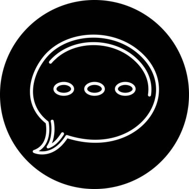 Bir balon simgesinin vektör çizimi