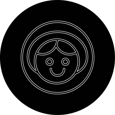 Kişisel uygulama için vektör simgesi çizimi