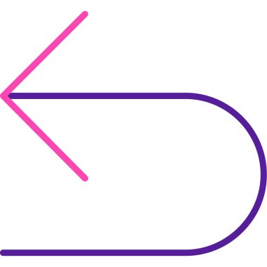 ok Ağı simgesi basit illüstrasyon