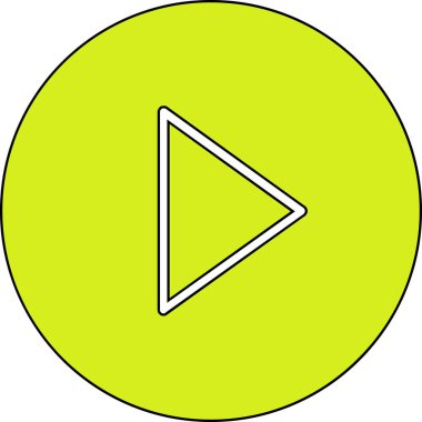 Müzik simgesi vektör illüstrasyonu