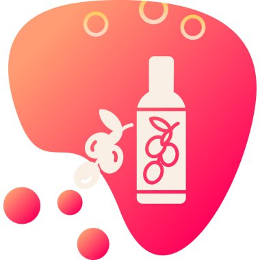 Damlalı bir arı ikonunun vektör çizimi