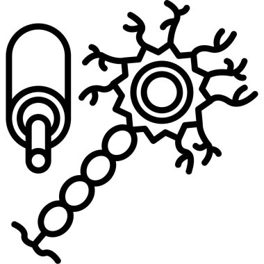 Virüs hastalığı bakteri simgesi